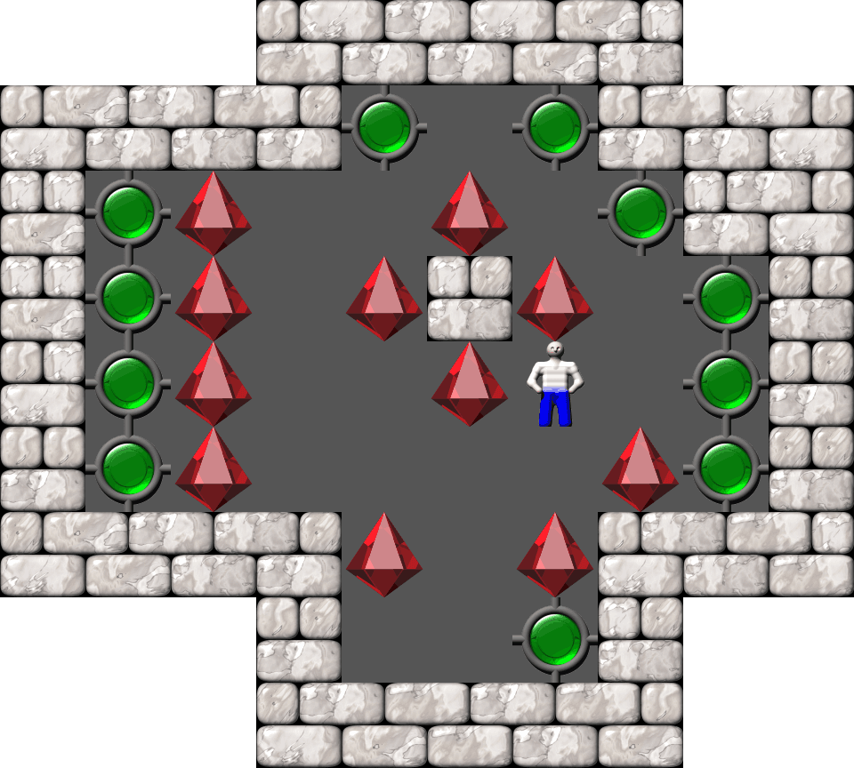 Sokoban Bugs collection 2 level 87